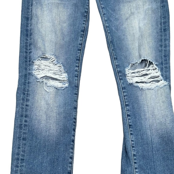 MONFRÈRE Greyson Ripped Knee Skinny Fit Jeans Men's 28 Distressed Prague Pocket - Picture 3 of 9